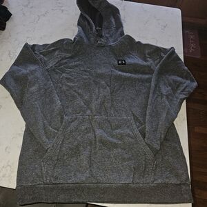 LG Dark Gray Under Armor Hoodie with Logo